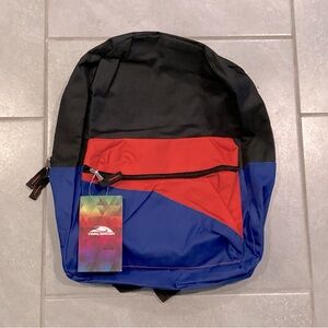 Trailmaker black,blue & red backpack